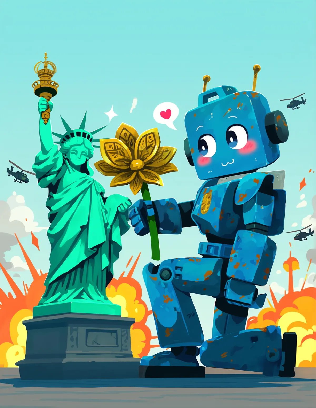 พรอมต์ robot