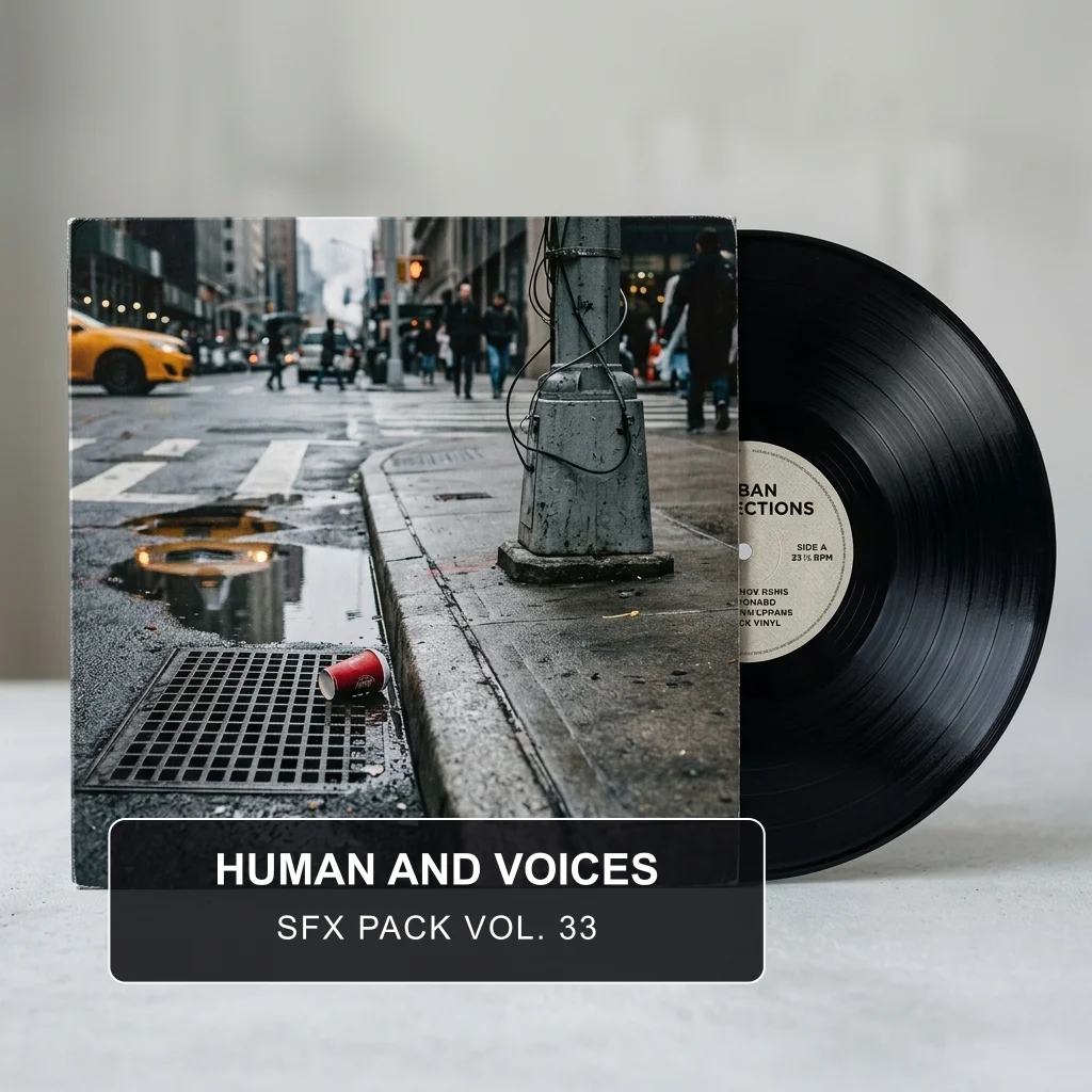 Human and Voices SFX Pack Vol. 33