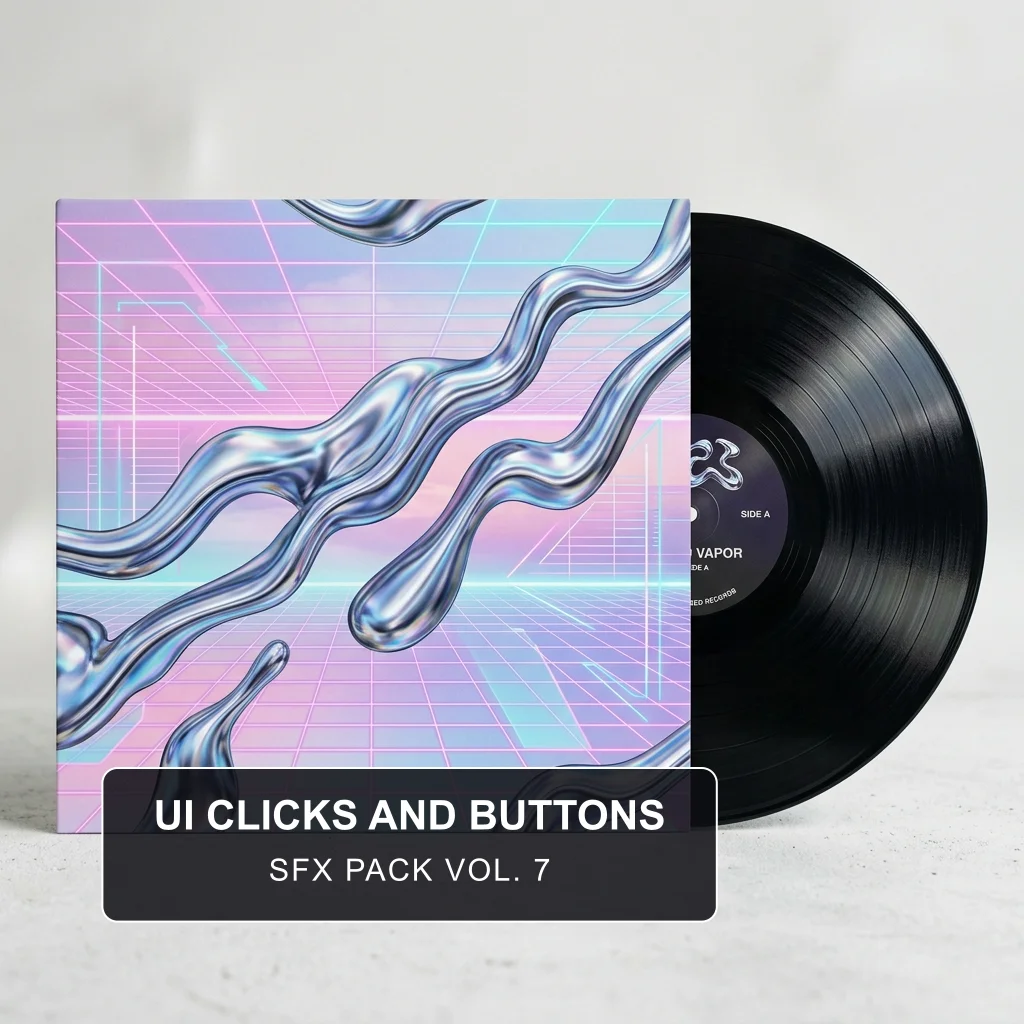UI Clicks and Buttons SFX Pack Vol. 7